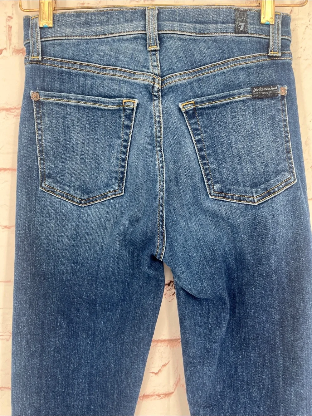 7FAM “High Waist Slim Kick”, Size 24